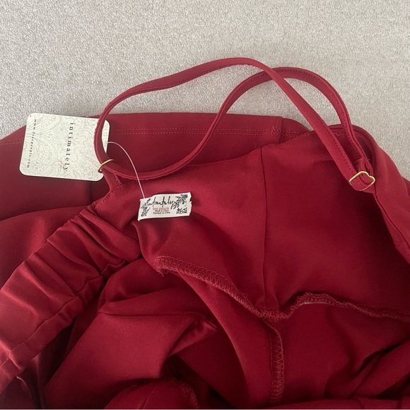 Intimately Free People Holly Berry Mini Dress Size Large - Picture 5 of 7